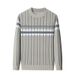 "Maglione girocollo classico – Pullover da uomo in maglia spessa (6 taglie, 3 colori neutri, lavabile in lavatrice)"_voghion.com