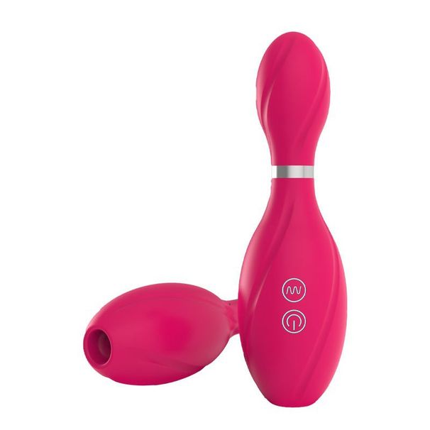 Wholesale Hot Sale 10 Frequency Multi Use Bowling Shape Massager USB Rechargeable Clitoral Sucking Vibrator For Women Sex Toys_voghion.com