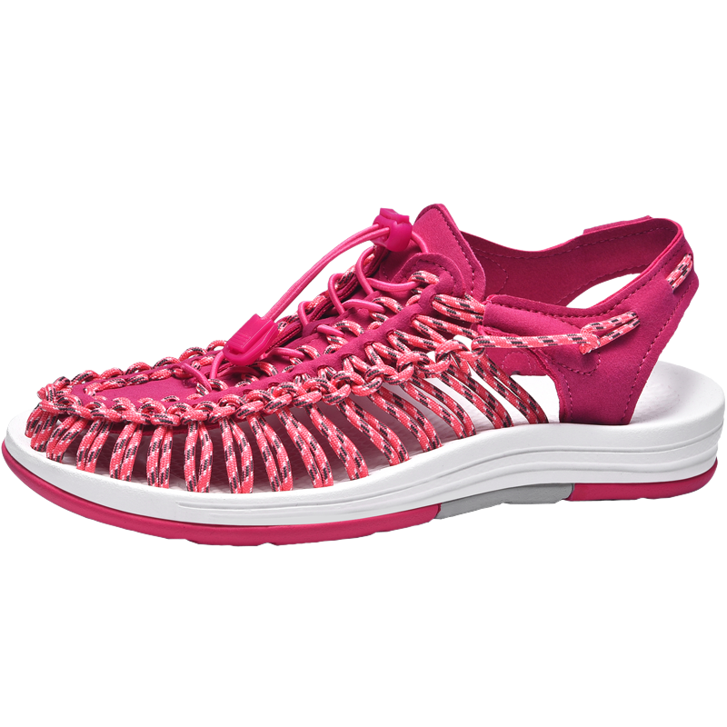 Rope Sport Sandals for Men Women Fisherman Shoes Men's Handmade Woven Shoes Comfortable & Lightweight Cord Beach Sandals_voghion.com