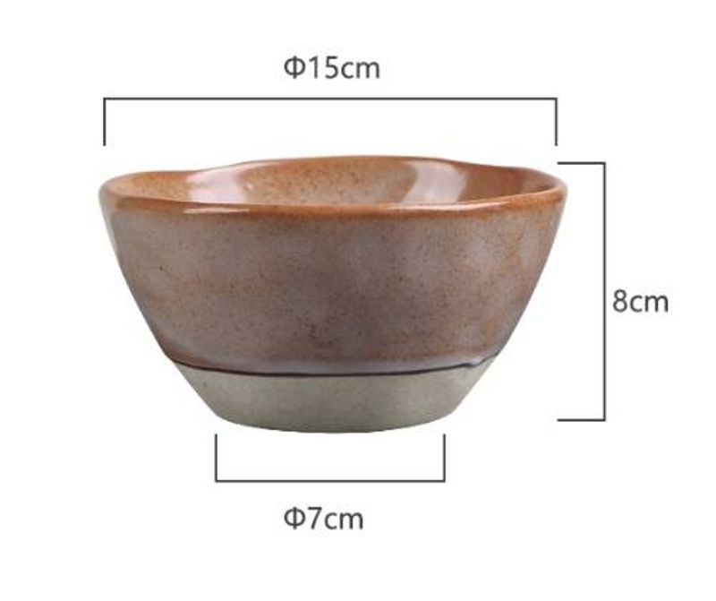 Handgefertigte Celadon-Keramikschale mit Unterglasur-Farbverlauf, rustikales Bauernhaus-Tiefgericht für Reissuppe_voghion.com