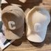 Klassische Cord-Baseballkappe – Unisex-Dad-Cap mit gesticktem „C“, sportlicher Retro-Stil für Damen und Herren_voghion.com