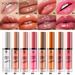 YOUNG VISION Shimmery Lip Gloss -8 Bead Color Ice Clear Lip Gloss, Light And Moisturizing, Fine And Sparkling Pure Desire, Stacking Magic Tool (2.5ml)_voghion.com