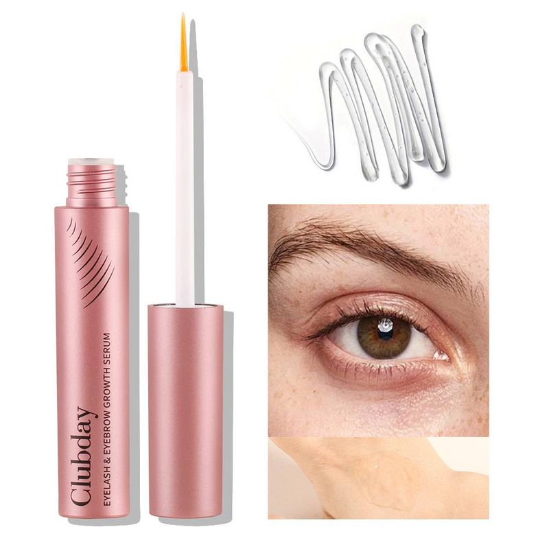 Liquide de traitement transparent pour cils, 3,8 ml, épaississement naturel des sourcils, allongement des cils_voghion.com