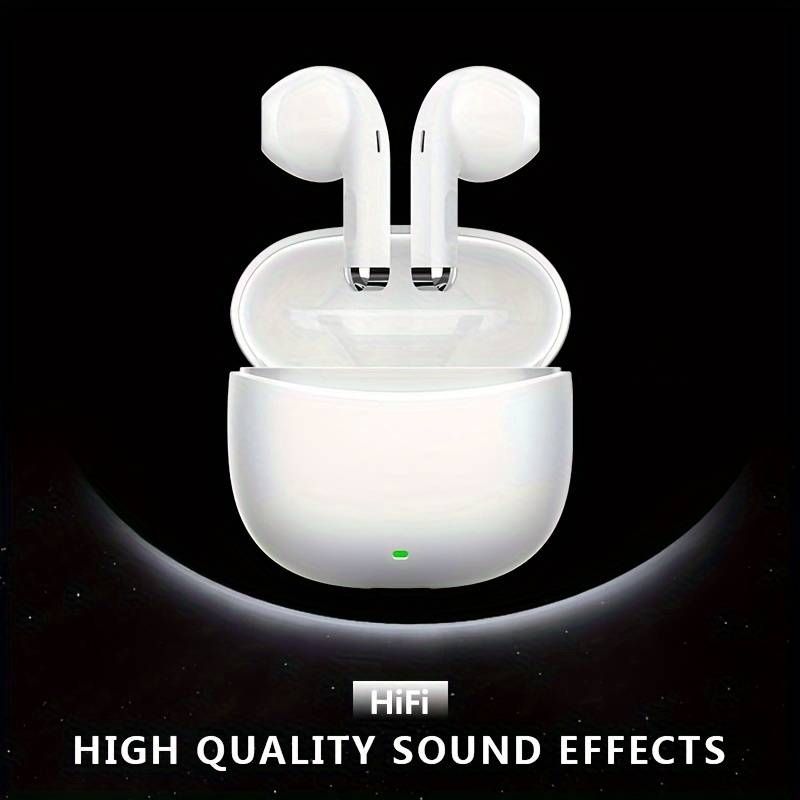 New Wireless Headset Earbuds Headphones Noise Cancelling Headset Deep Bass Long Battery Wireless Headphones with Mic for iPhone/Android_voghion.com