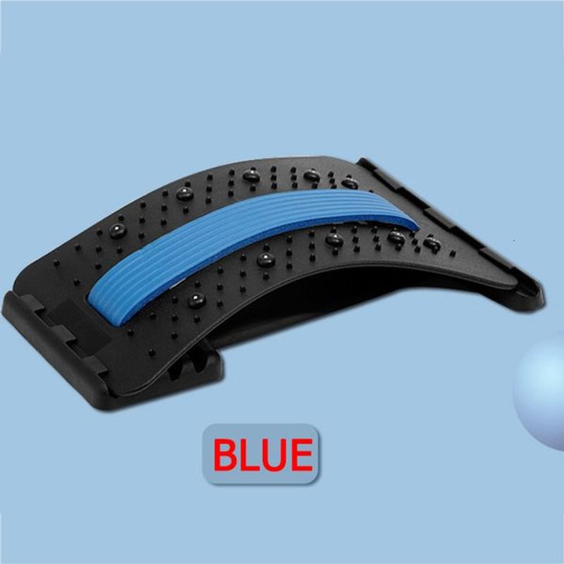 Back Massager 4 Level Back Stretcher Massager Back Neck Muscle Relax Lumbar Back Massager Magnetic Therapy Spine Cracker_voghion.com