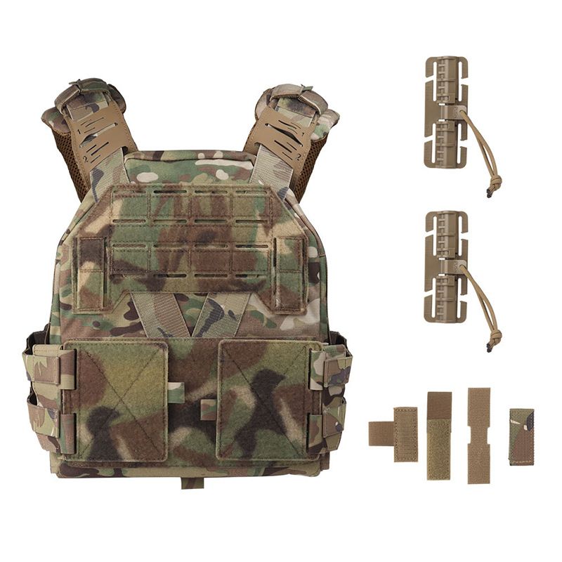 KZ Tactical Vest – Modular Quick-Release Plate Carrier With Cordura Fabric & MOLLE System | Multi-Purpose Outdoor Training & Airsoft Gear_voghion.com