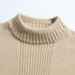 Herren Oversize-Strickpullover – Dicker und weicher Rundhalspullover (Beige/Khaki/Grau, Größen M-4XL)_voghion.com