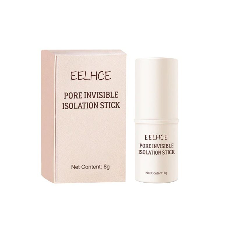 EELHOE pore isolation stick, even skin tone, moisturizing, invisible pore concealer, waterproof and sweat-proof, silky and does not remove makeup_voghion.com