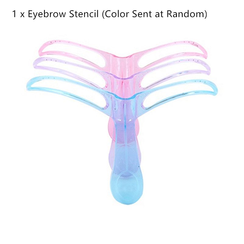 BeautyLife herbruikbare wenkbrauwstencils voor dames Shaping Grooming Eye Brow Make-up Template_voghion.com