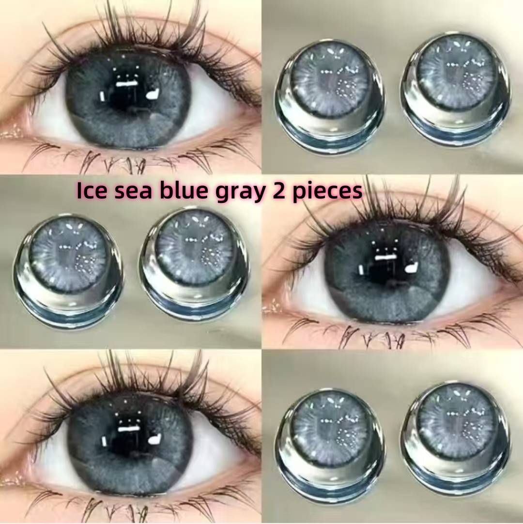 2 (SZT.) Najlepiej sprzedające się soczewki kontaktowe rzucane pół roku temu, duże nawilżające soczewki kontaktowe dla uczniów bez makijażu_voghion.com