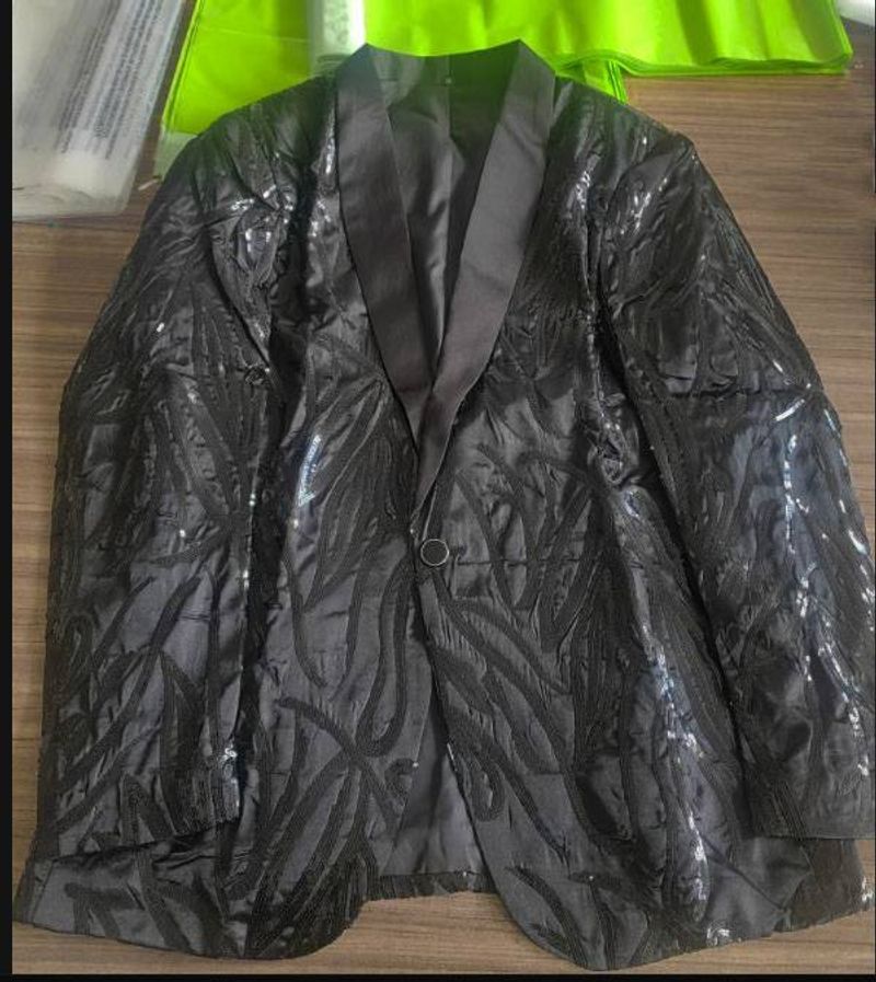 Men's Clothing High Quality Pure Sequin Suits Casual Suit Jackets Singer Performance Costumes_voghion.com