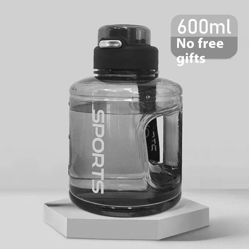1.6L/2.5L/4L Large Capacity Sports Water Bottle – BPA-Free PC, Leak-Proof, With Carry Handle & Bonus Accessories (Brush, Strap, Straw)_voghion.com