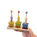 UV Sanitizing Toothbrush Holder – Metal Wall-Mounted Organizer With Suction Cups (Multi-Color Options)_voghion.com