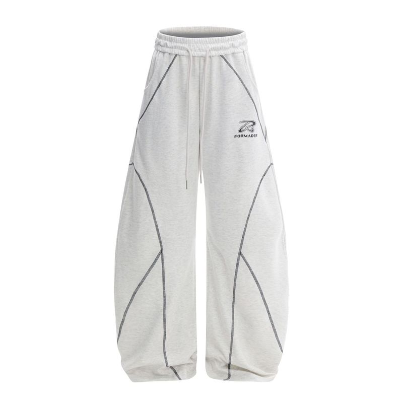 ​​„Retro Splicing Machete Pants – Klingenscharfe Linien für Underground-DJs und Neon-Alley-Stalker“​​_voghion.com