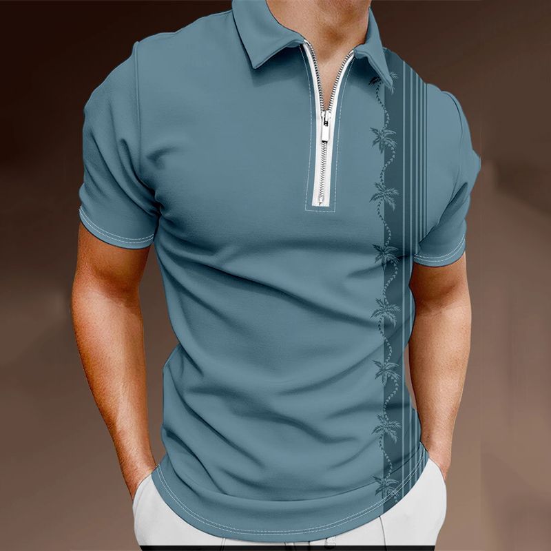 Men's polo shirt Men's Business Casual 2022 Summer polo shirt men's short sleeve_voghion.com