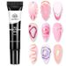 Nail Glue Popular Korean 5D Hose Three Dimensional Nail Polish Glue Transparent Wash Free Styling Glue Phototherapy Glue_voghion.com