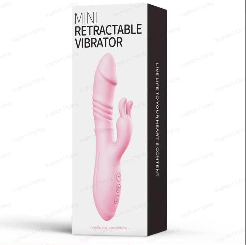 GURMEE Av Masturbazione femminile Shaker Inserto Telescopico Vibrazione Massaggio G-Point Pene Sessuale_voghion.com