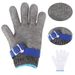 Stainless Steel Cut-Resistant Gloves – Level 5 Protection For Butchery, Metalworking & Food Processing (Anti-Slash, Durable Wire Mesh)_voghion.com