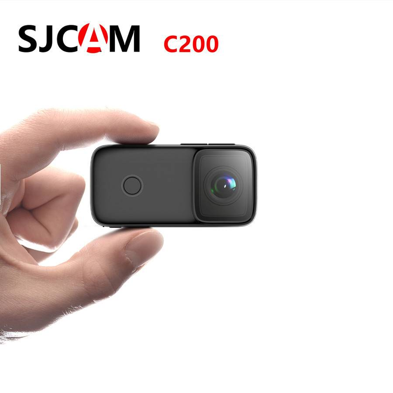 Caméra d'action étanche SJCAM C200 4K avec gyroscope et stabilisation sur 6 axes - Caméra de sport WiFi pour le cyclisme, la plongée et les aventures en plein air_voghion.com