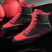 Professionell Boxschuhe Männer a Fraen Atembar Indoor Soft Sole Wrestling Wrestling Wrestling Combat Training Kampfschuhe_voghion.com