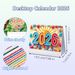 2026 New Style 13 Sheets Desk Handmade DIY Cartoon Calendar Diamond Painting_voghion.com