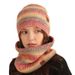Damenschals, warmer Winter-Outdoor-Schal mit Batikmuster, Strickmütze, zweiteiliger Anzug für Herren mit Farbverlauf und zweiteiligem Samtanzug_voghion.com