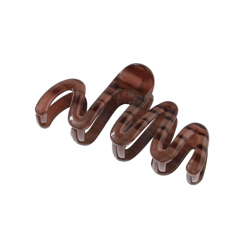 Guanyang's new dopamine hair accessories gradient color wave clip female back of the head hair shark clip hairpin headdress_voghion.com