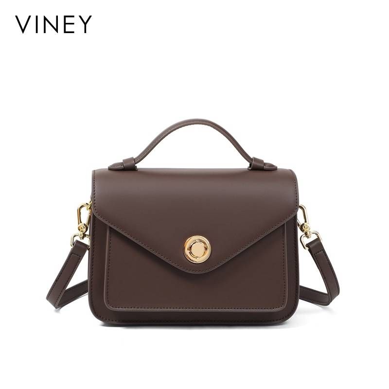 VINEY Bag Women 2025 New Women's Bag Messenger Bag Genuine Leather Commuter Bag High-end Versatile Shoulder Handbag_voghion.com