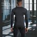 Men's 2-Piece Compression Workout Set - Moisture-Wicking Gym Base Layer For Basketball, Running & Hiking - Breathable Quick-Dry_voghion.com