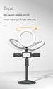 Mobile Desktop Live Streaming Light - 360° Rotatable, 3-Color Soft Light, USB Powered, Perfect for Beauty Broadcasting & Video Shooting_voghion.com