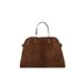 Tote Bag Margaux15 Suede Large Capacity Commuter Simple Tote Bag_voghion.com