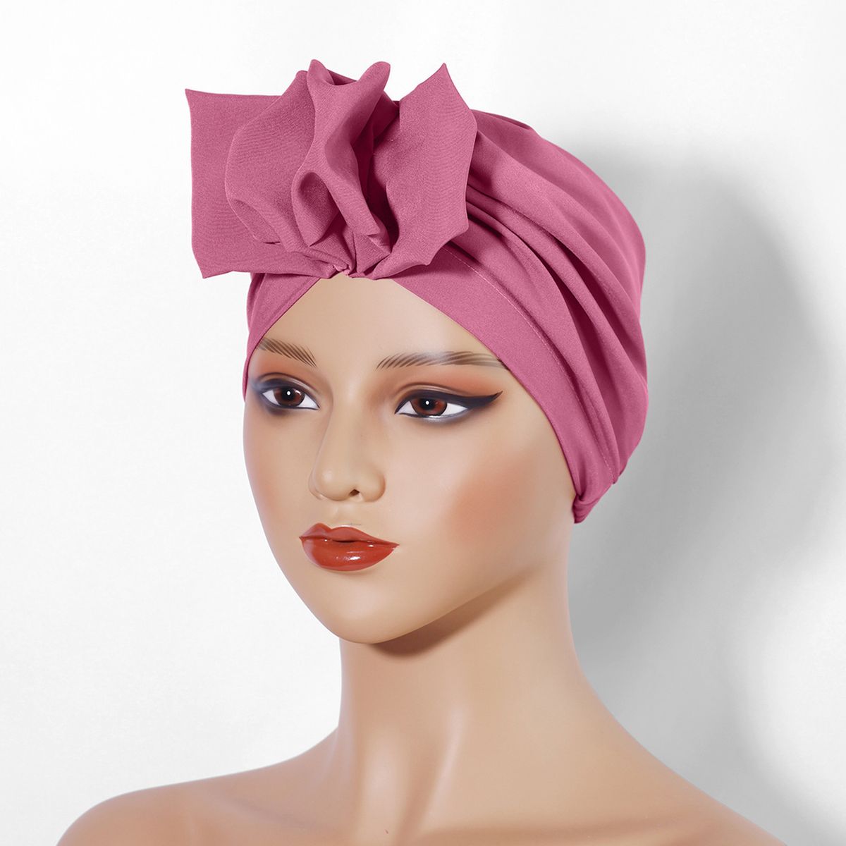 Dames modieuze Baotou hoed Franse retro hoofddoek bloemen pullover hoed_voghion.com