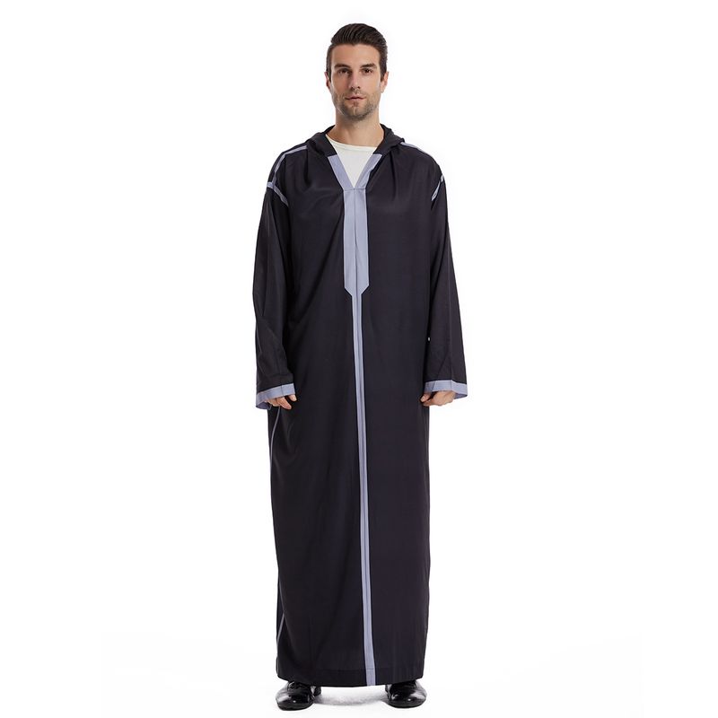 Pánské oblečení Pánská abája muslimský kaftan_voghion.com