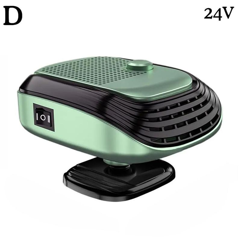 Auto 12V24V Iarnă Dezaburire Camion Încălzitor de viteză Ventilator electric pentru interiorul mașinii_voghion.com