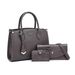 Elegante borsa tote di grande capacità per donna - Borsa a tracolla multiuso con tasche interne, resistente pelle PU, alla moda e funzionale_voghion.com