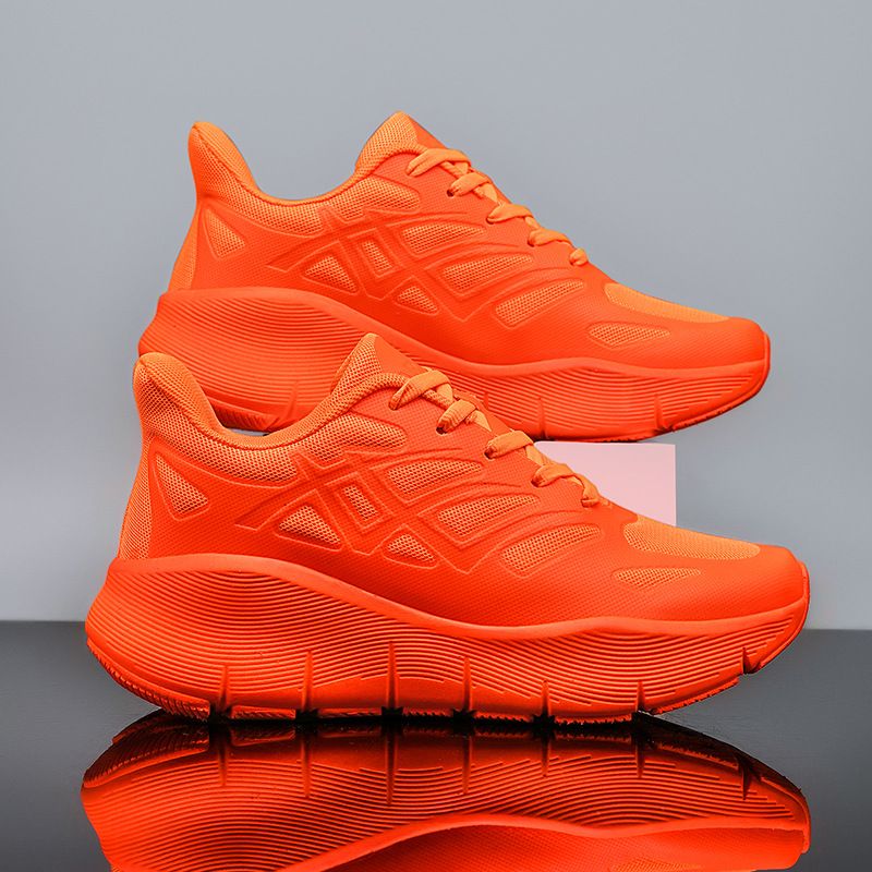Men's Casual Shoes Mountaineering Outdoor Comfortable Running Shoes Rotating Button Daily Walking Lightweight Breathable Hiking Vacation Sports Shoes_voghion.com