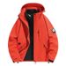 Unisex 3-in-1 Waterproof Hiking Jacket - Windproof Mountain Shell With Detachable Fleece Lining_voghion.com