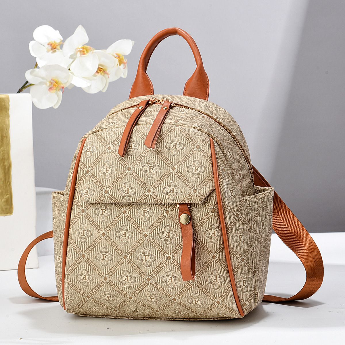 Backpack women's backpack versatile travel schoolbag small bag women's large capacity student bag_voghion.com