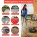 15Inch Heavy Duty Surface Cleaner Kit For Pressure Washers 4000 PSI Dual Nozzles With Extension Wand Fast Stain Removal Tool Fo_voghion.com