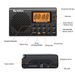 LED portatile AM FM SW digitale display grande schermo stereo radio sveglia cronometro MP3 registratore multifunzionale_voghion.com