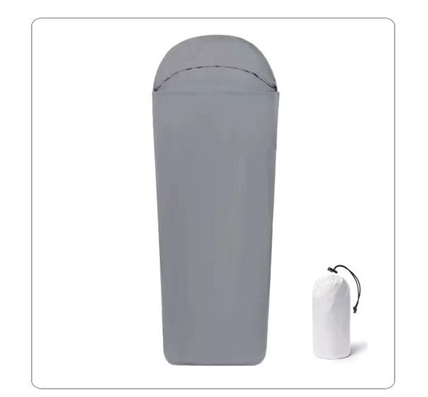 Sac de couchage ultra-léger et lavable, avec doublure légère pour drap de voyage pour adultes, idéal pour le camping, les hôtels et les voyages pour jeunes._voghion.com