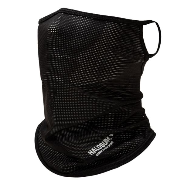 Masque de protection solaire respirant pour femmes, nouveau cache-cou d'été en soie glacée pour le cyclisme en extérieur, écharpe pour hommes._voghion.com