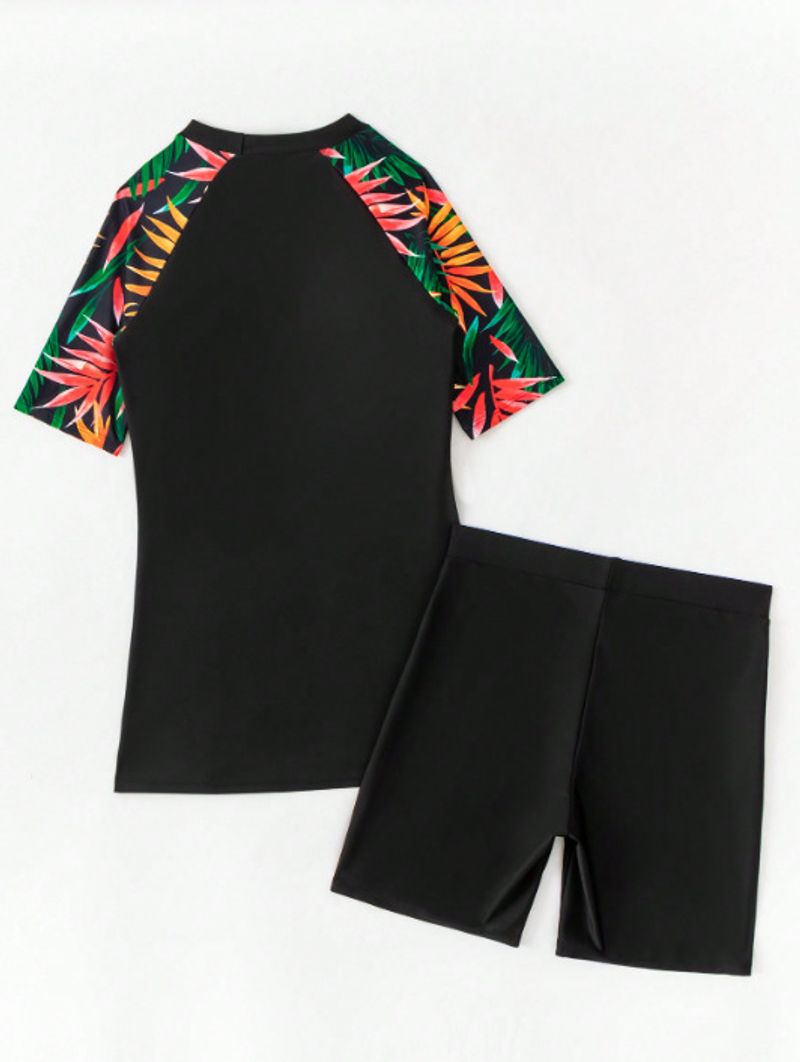 Women's Clothing Swimsuit Women's Tight Quick Drying Diving Suit High Waist Waterproof Swimsuit New Split Swimsuit Boxer_voghion.com