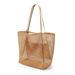 New Folding Beach Bag Mesh Handbag Women's Shoulder Bag Shopping Bag Summer Outdoor Travel Bag_voghion.com