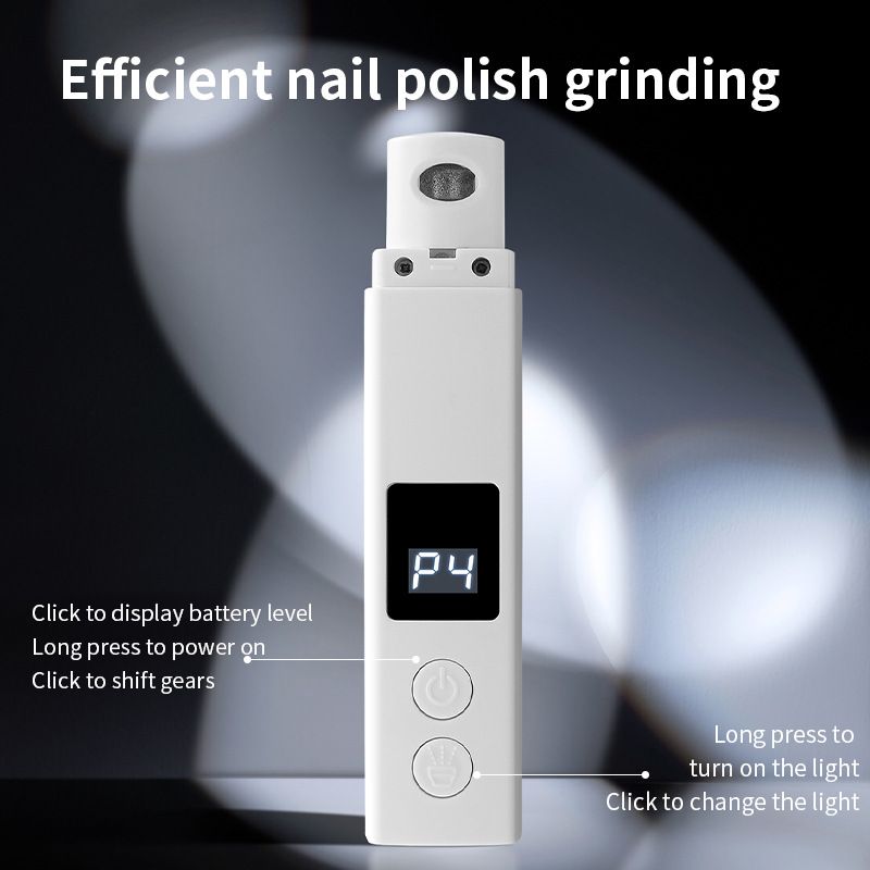 Pet Supplies Electric Grinder Nail Polishing Machine Multifunctional With Light Rechargeable Laser Pen Portable_voghion.com