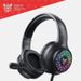 ONIKUMA X7 PRO Gaming Headset RGB Dynamic Lighting Wired Over-Ear Headphones With Noise-Canceling Mic Stereo Earphone_voghion.com