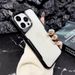 Luxury Electroplated TPU Soft Frame Phone Case for  11 12 13 14 15 Pro Max Plus Lens Protection High Transparent Back Plate Case_voghion.com