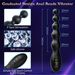 Digital Display Anal Bead Anal Plug Multi Frequency Vibration Unisex Anal Masturbation Massager Vibrator Adult Products_voghion.com