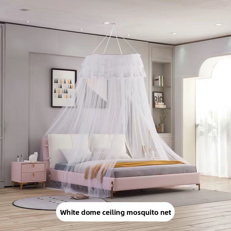 Princess Style Simple Universal Dome Infant Grade Large Dense Anti-Mosquito Durable Ceiling Mosquito Net_voghion.com