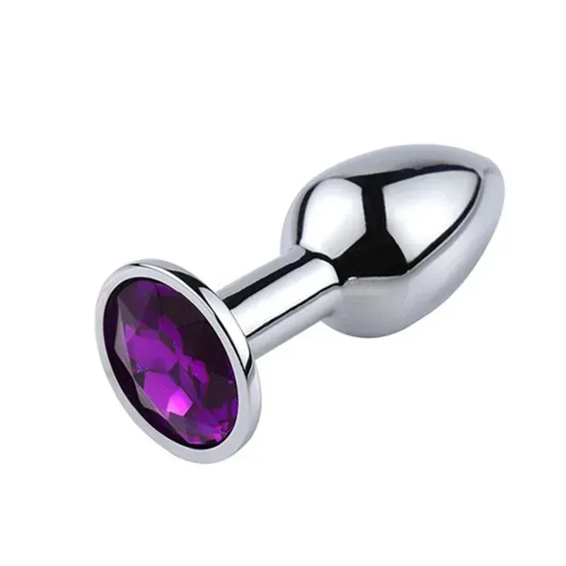 Anal Plug With Heart-shaped Crystals_voghion.com